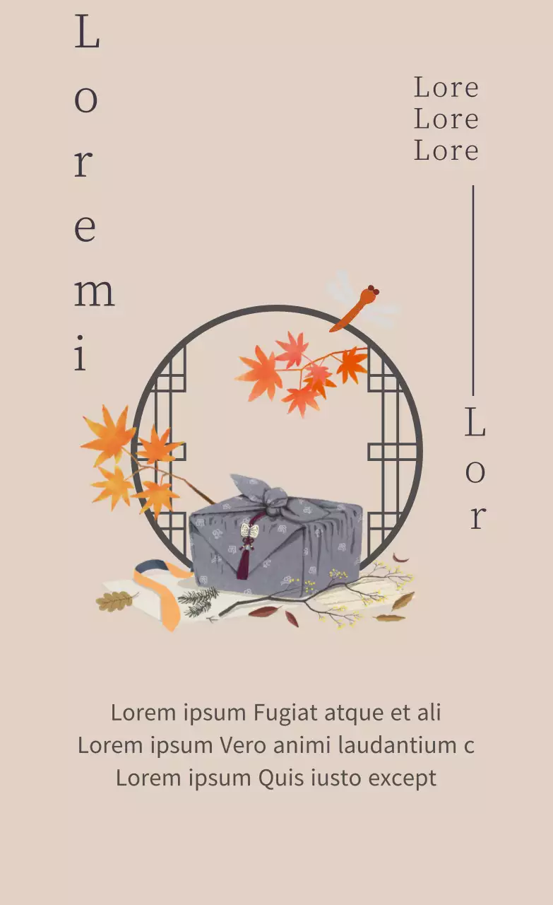 Un sencillo agradecimiento de Acción de Gracias en marfil