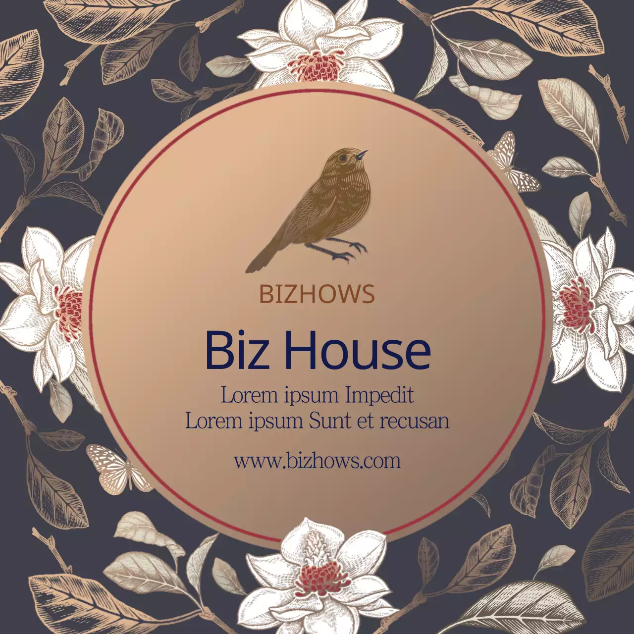 Blumenmarken-Etiketten