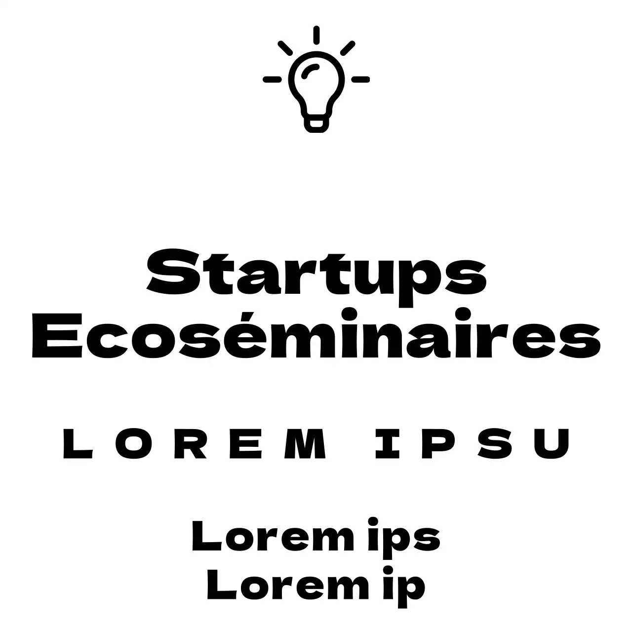 Des illustrations propres et mignonnes et un style de mise en page d'alignement du texte pour l'information sur les séminaires.