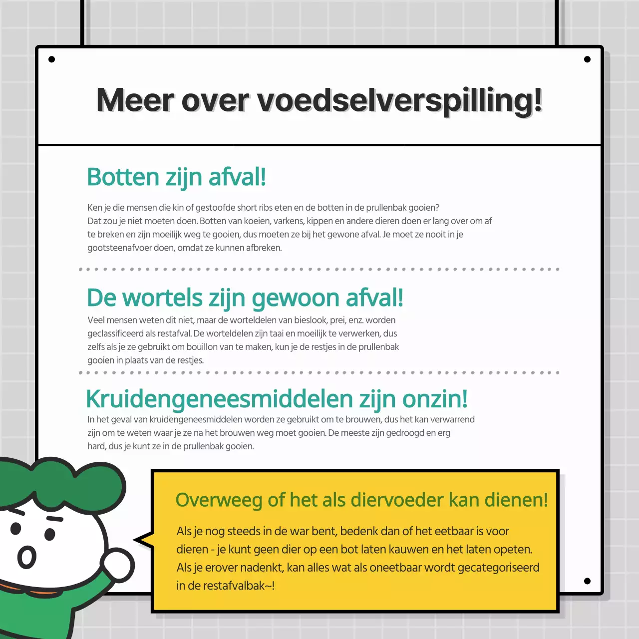 Leuke recycling tipkaart met stadsachtergrondNieuws