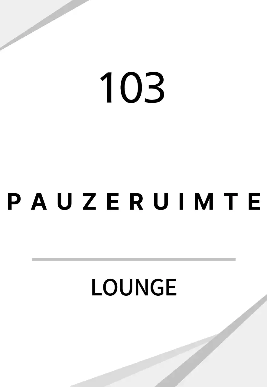 Wit grafisch bedrijfsbord