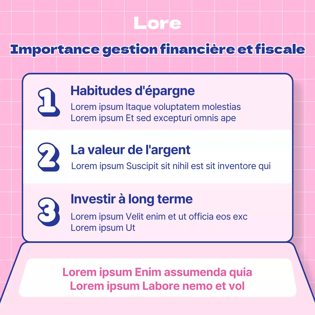 Apprendre aux enfants à gérer l'argent de leurs impôts roses et bleus