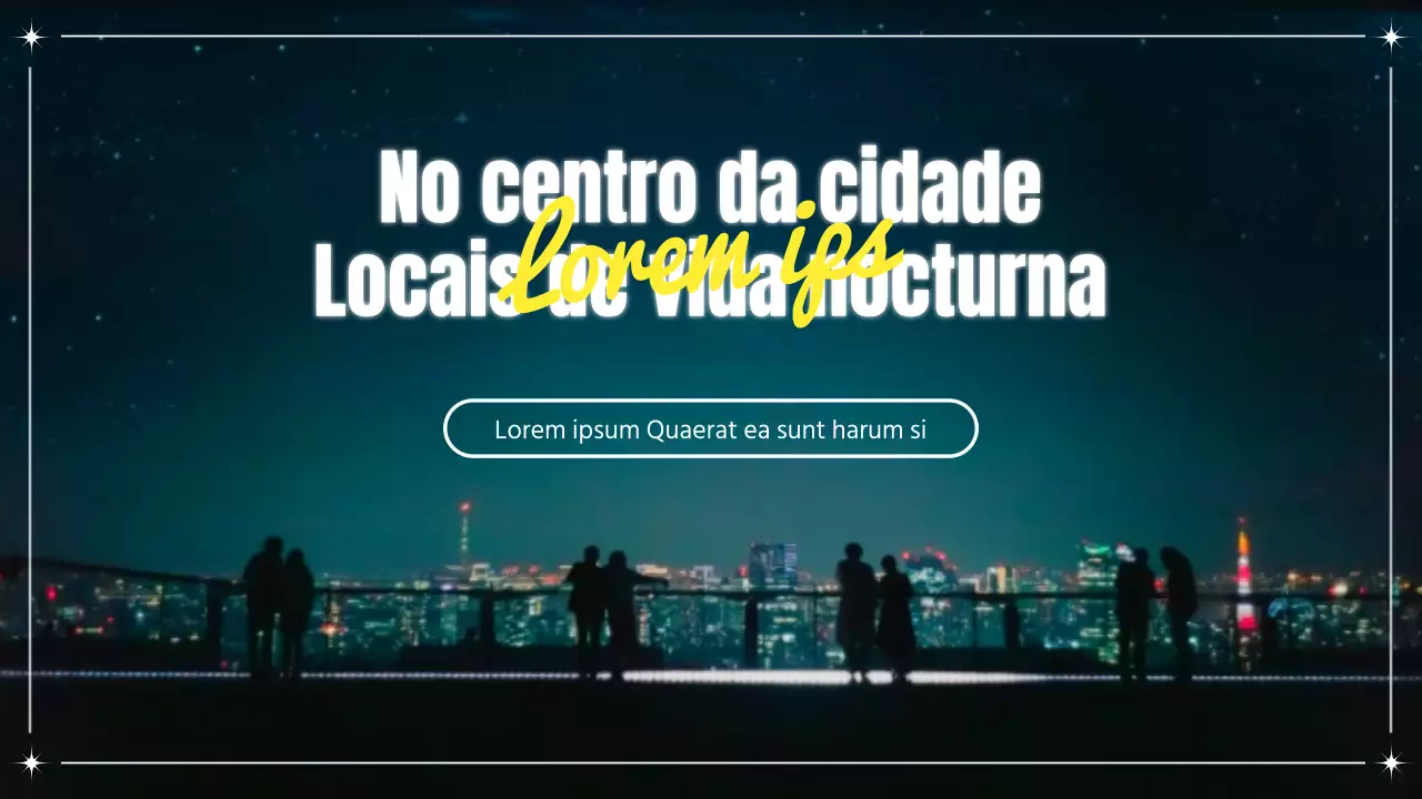 Recomendações de locais para encontros noturnos com imagens emocionais do céu noturno