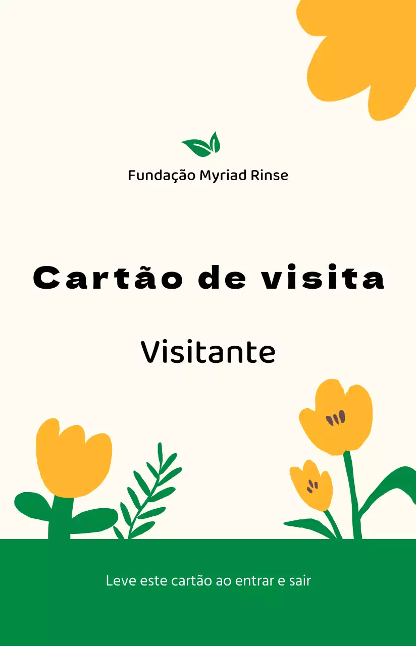 Cartão de visita com ilustrações calorosas