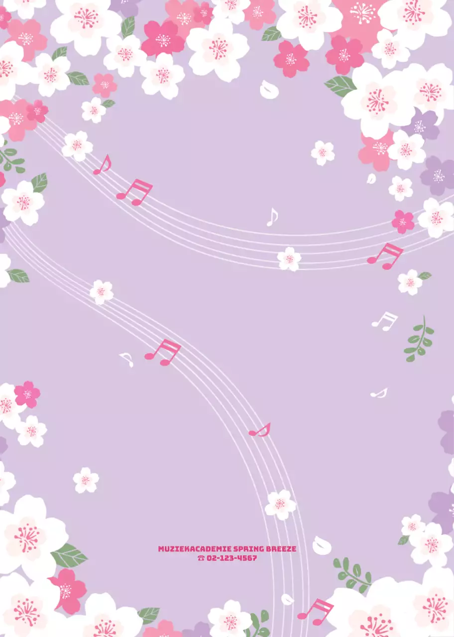 Een eenvoudig promotieboekje met een schattig illustratieconcept