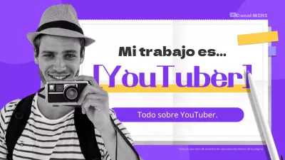 Entrevistas a trabajadores de los gigs en morado y amarillo