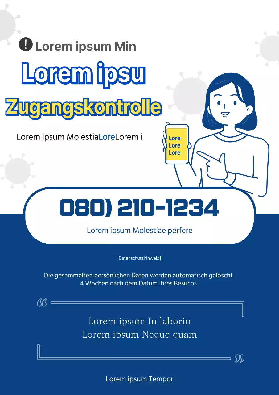 Anruf zur Beruhigung