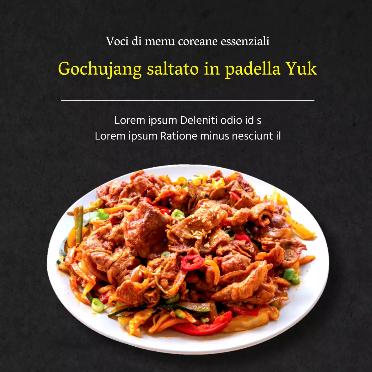 gochujang jeyuk stir-fry riso ladro spuntino notturno pasto coreano cibo coreano cibo coreano