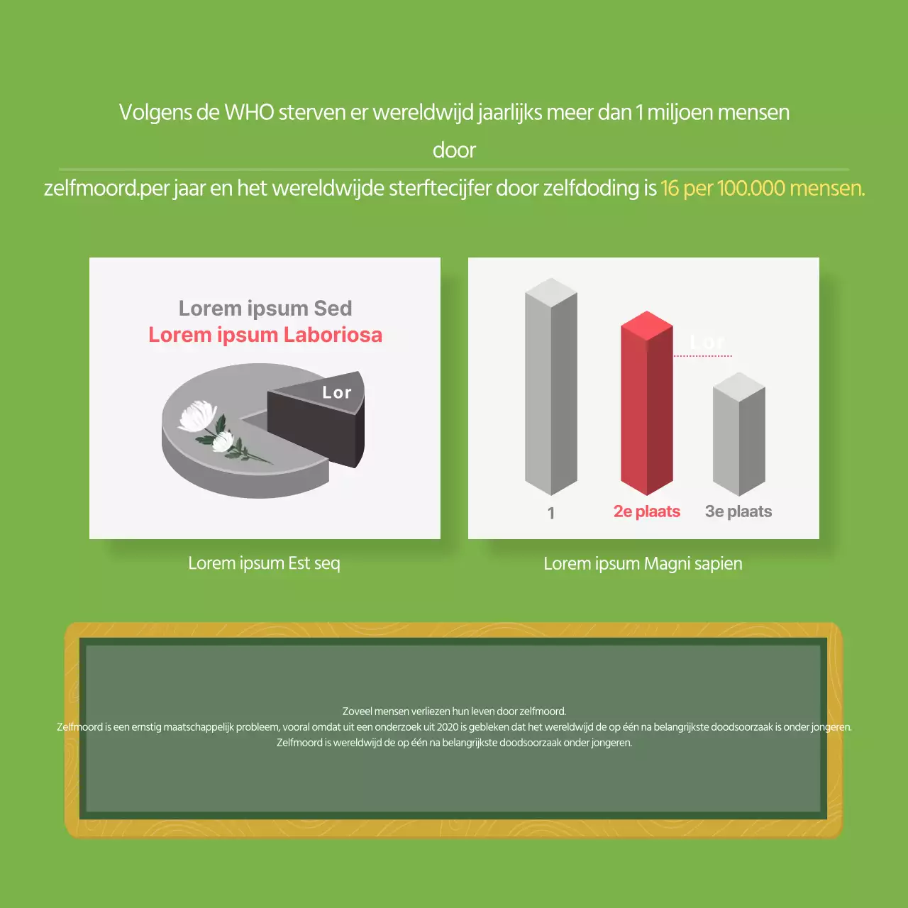 Duclass Wereld Zelfmoord Preventie Dag KaartNieuws Ontwerp