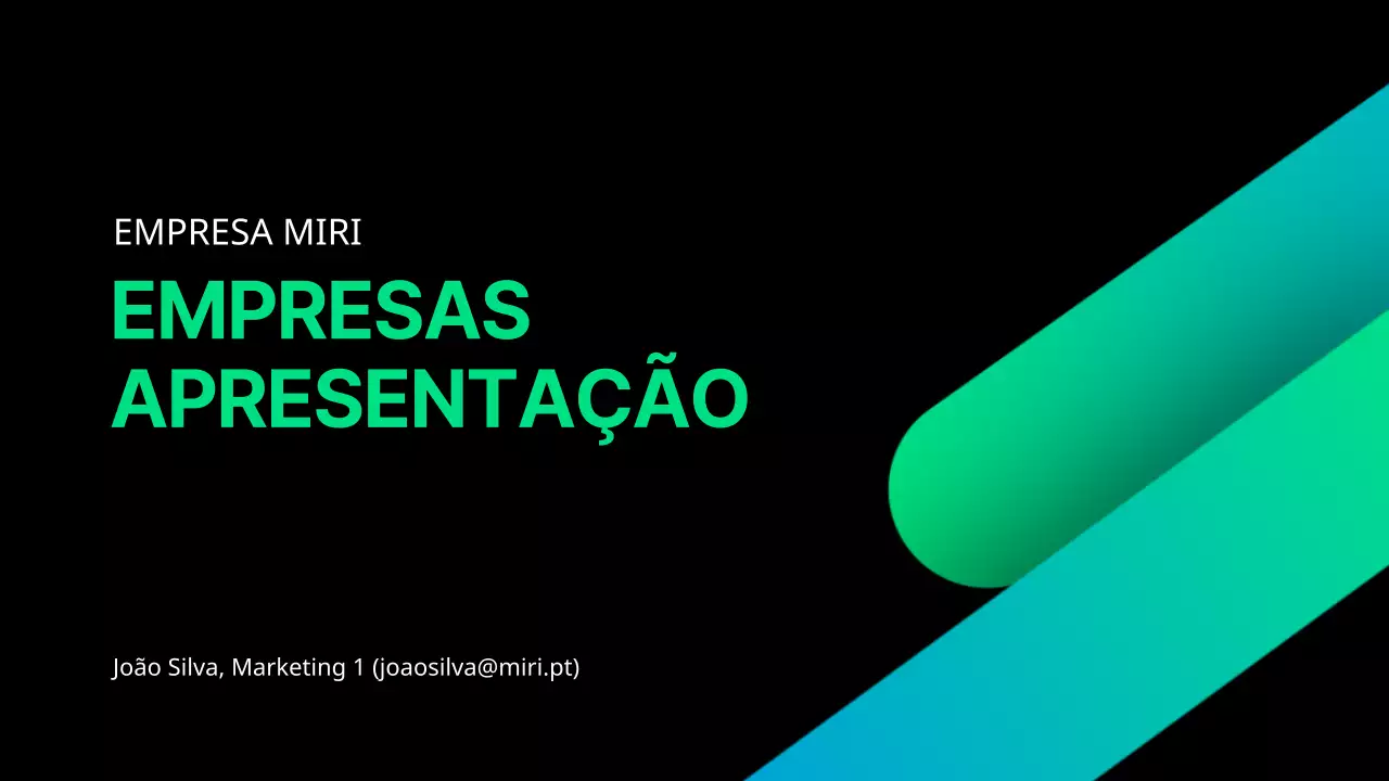 Negócios em preto e gradientes