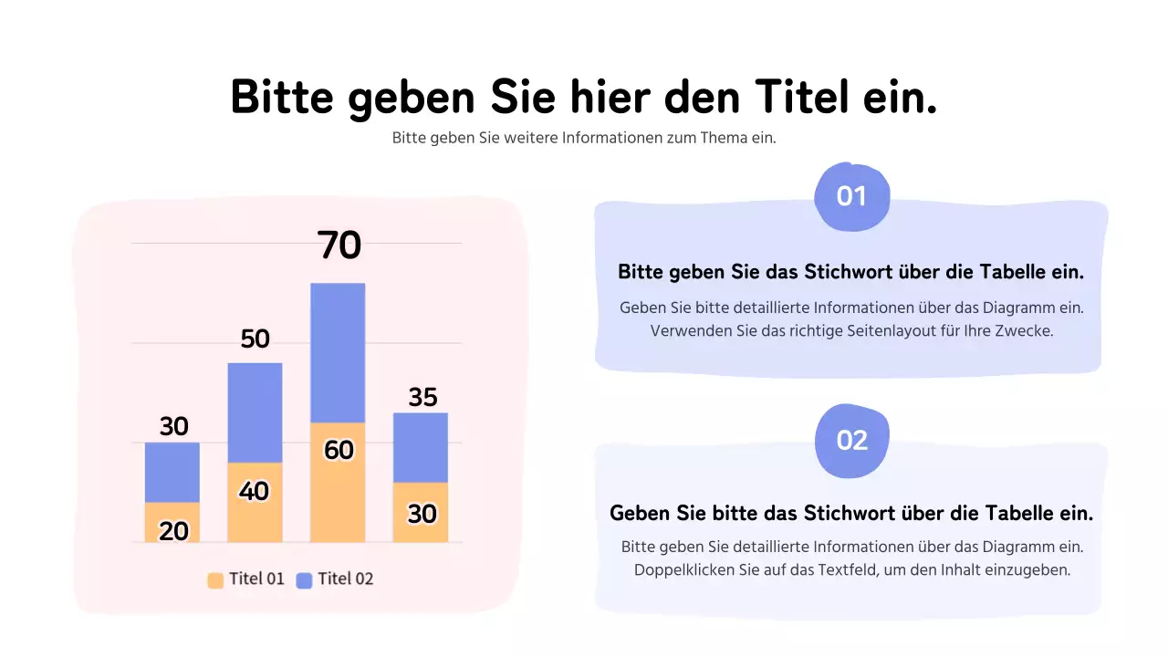 Präsentationen mit pastellfarbener, flauschiger Anmutung