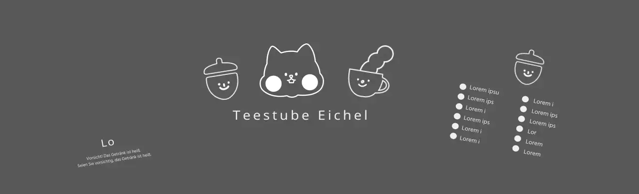 Acorn Cafe Kaffeetassen-Halter