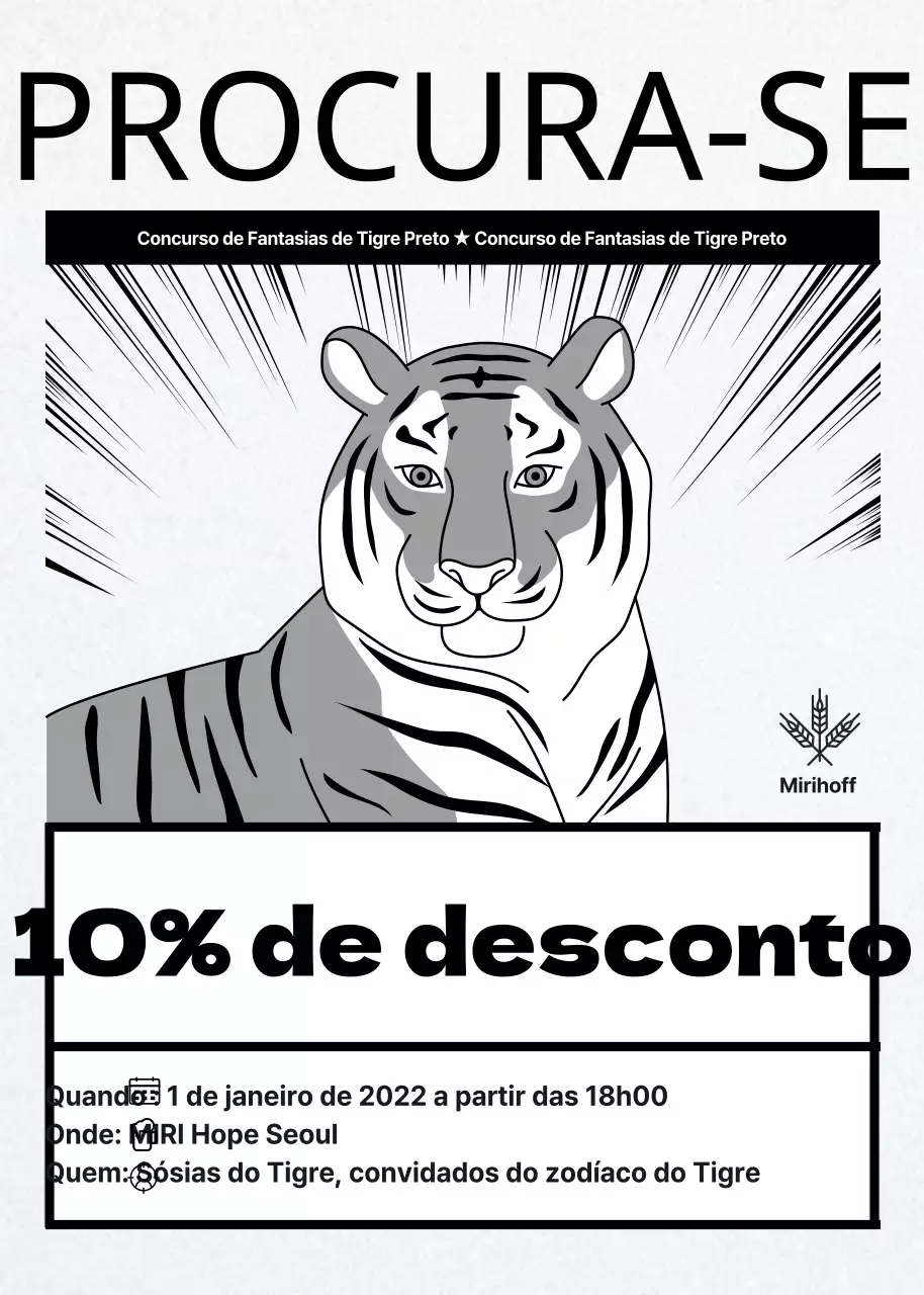 Procura-se Tigre 2022 ano de posse