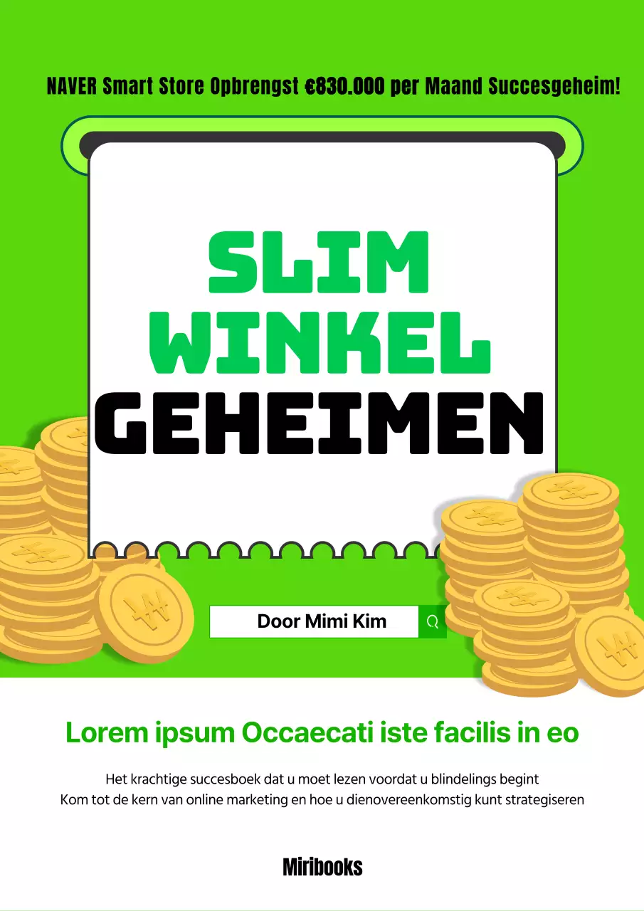 Hippe zelfhulpboeken voor bijbaantjes in limoengroen