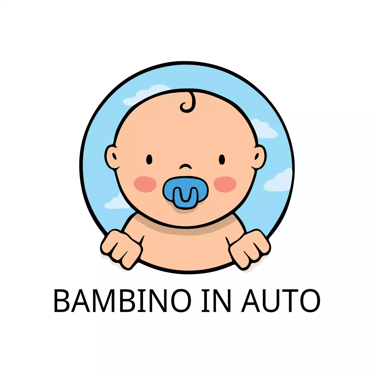 Illustrazione di bambino bianco e pulito con bambino a cavallo