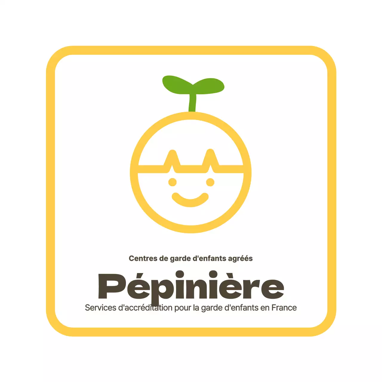 Panneau illustré simple et mignon pour la chambre d'enfant