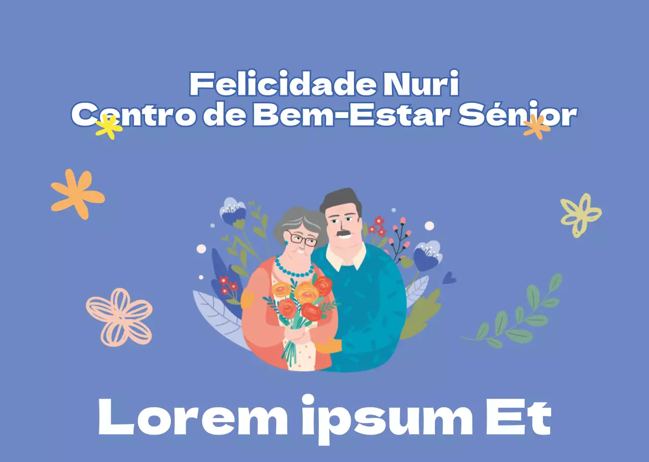 Ilustração de personagem roxa promoção de sala de estudo