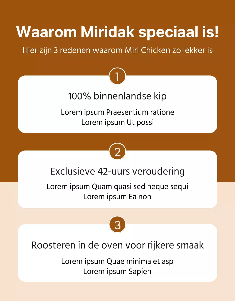 Brown's Dieet Kippenborsten detailpagina