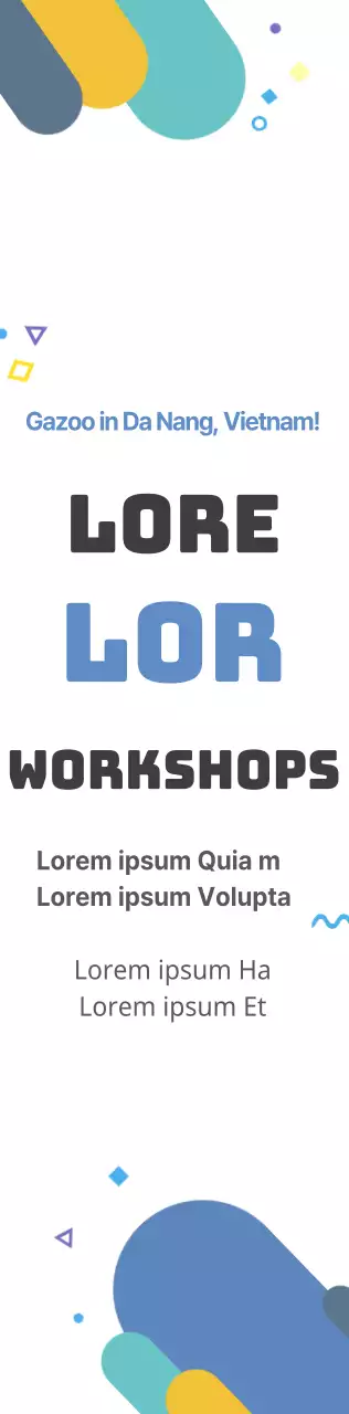 Een strakke en schattige stijl in lichtblauw en zwart Workshopinformatie voor de tweede helft van het jaar