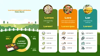 Guía de ingesta diaria de nutrientes con ilustraciones resaltadas en verde - copia - copia
