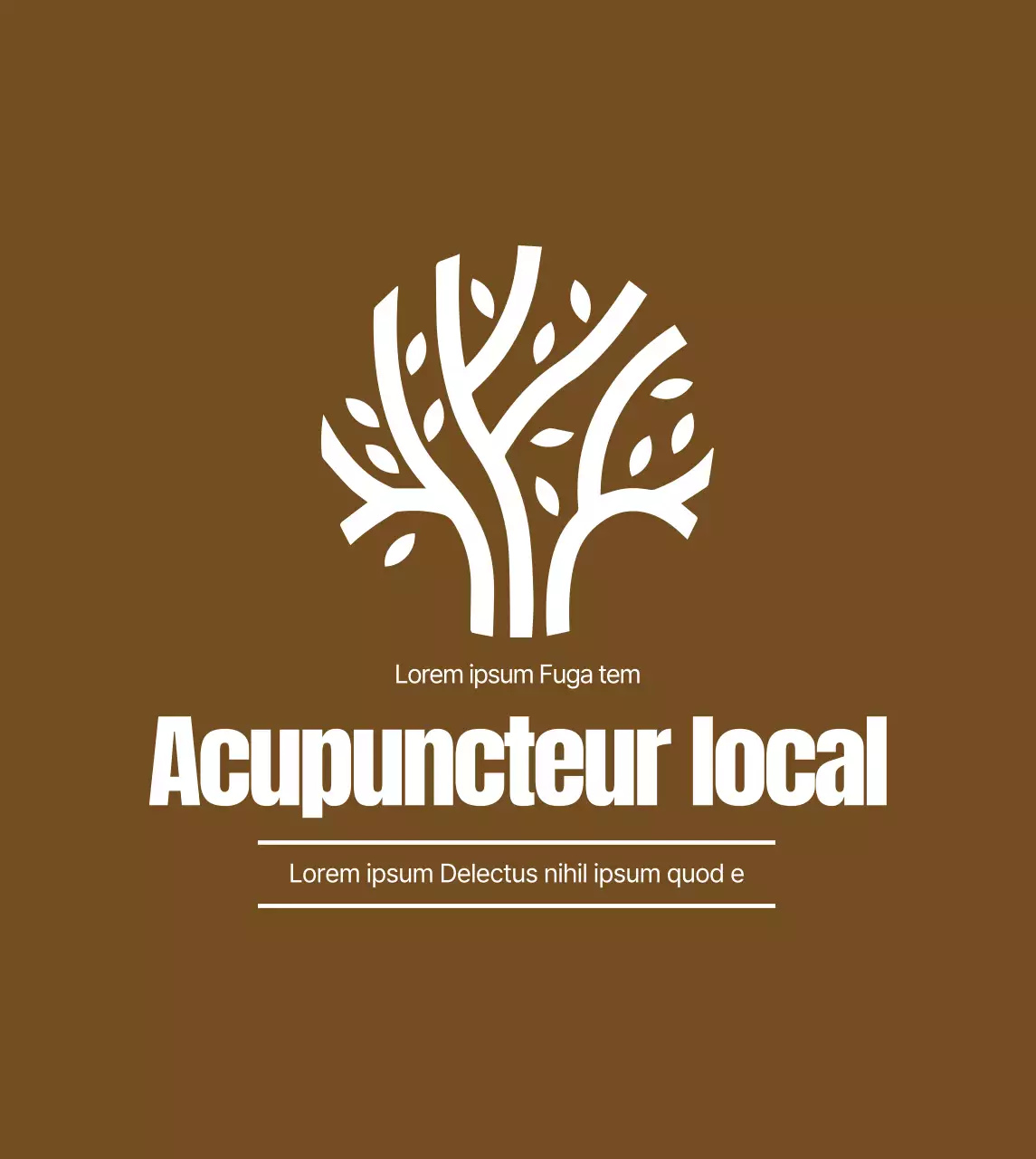 Plaque du Conseil de Hanwha avec logo en bois