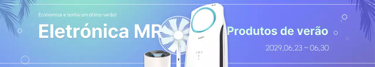 Eletrónica à venda em gradientes de menta e azul
