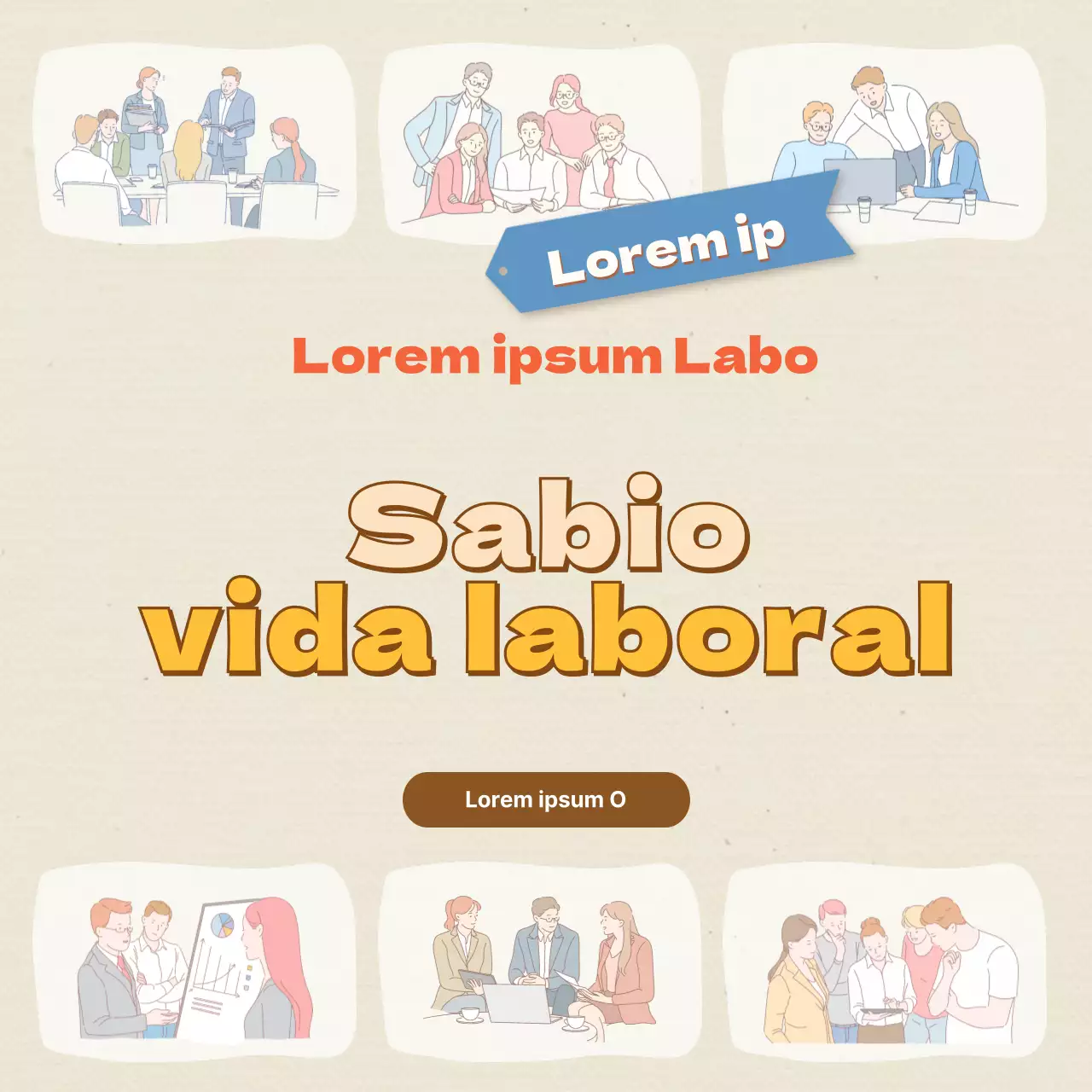 Beige Nuevas contrataciones CardNews