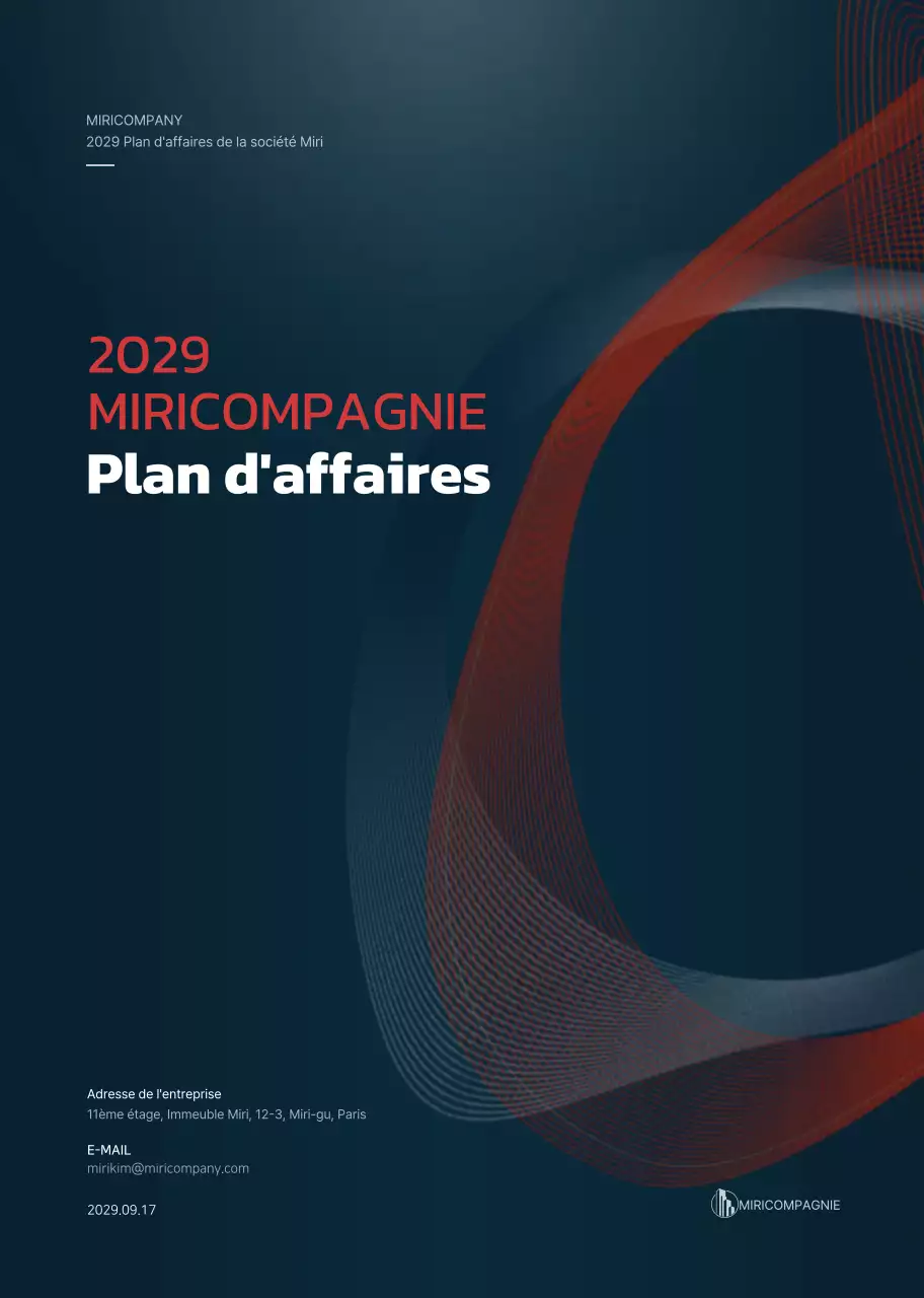 Concept graphique de reliure de printemps en bleu marine et rouge