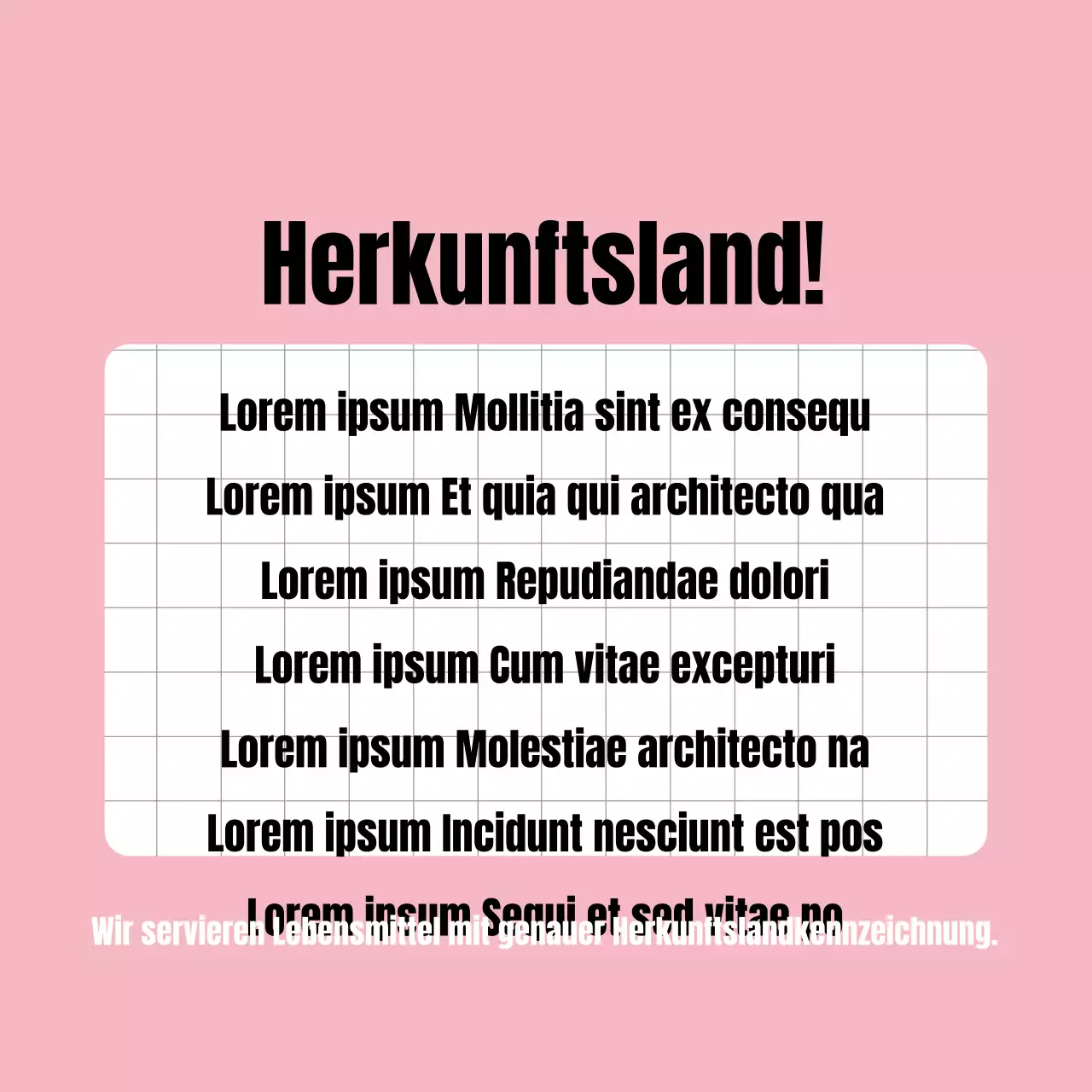 Leitfaden zur Herkunft von Lebensmitteln