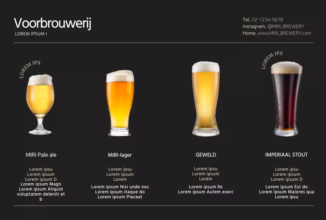 Black Simple Brouwerij Ansichtkaart