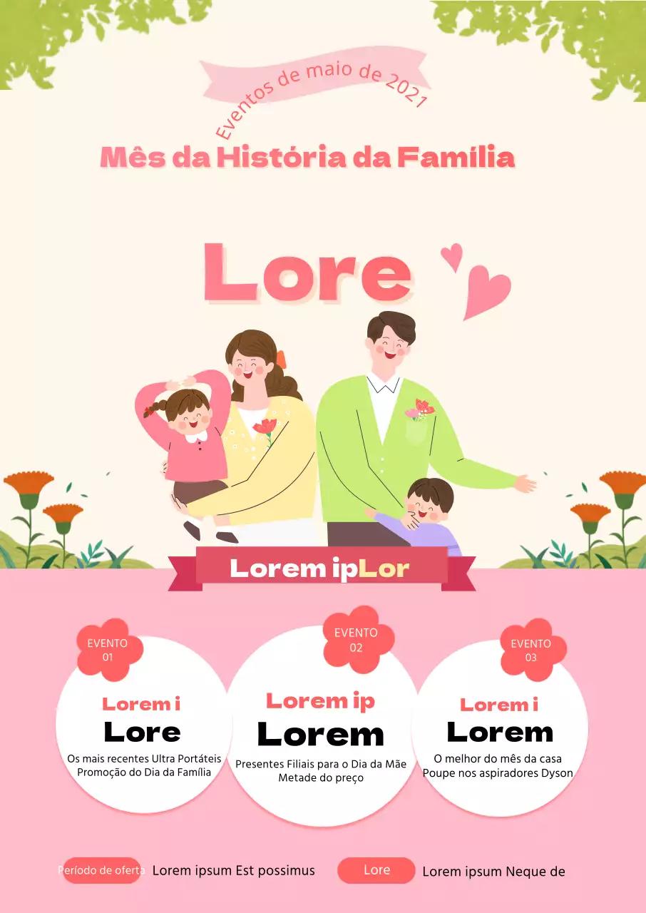 maio, Mês da História da Família