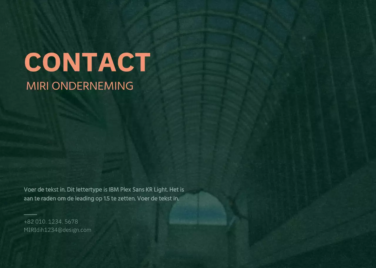 Concept veerbinding met structuur in groen en oranje