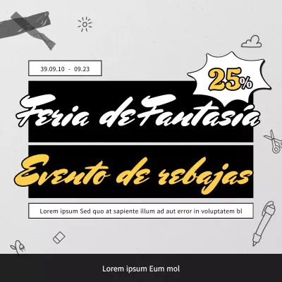 Papelería de fantasía en blanco y negro a la venta