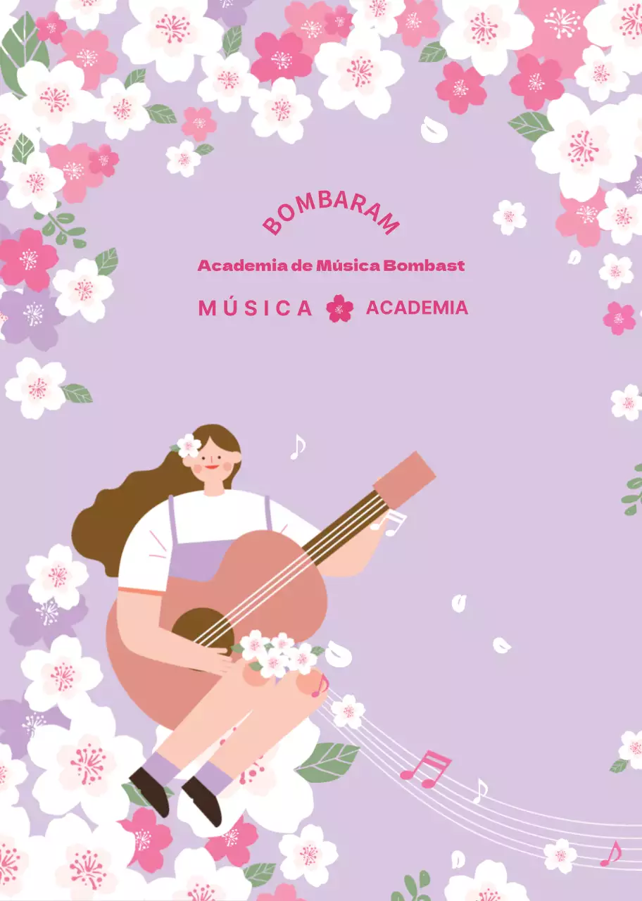 Um bloco de notas promocional simples com um conceito de ilustração giro
