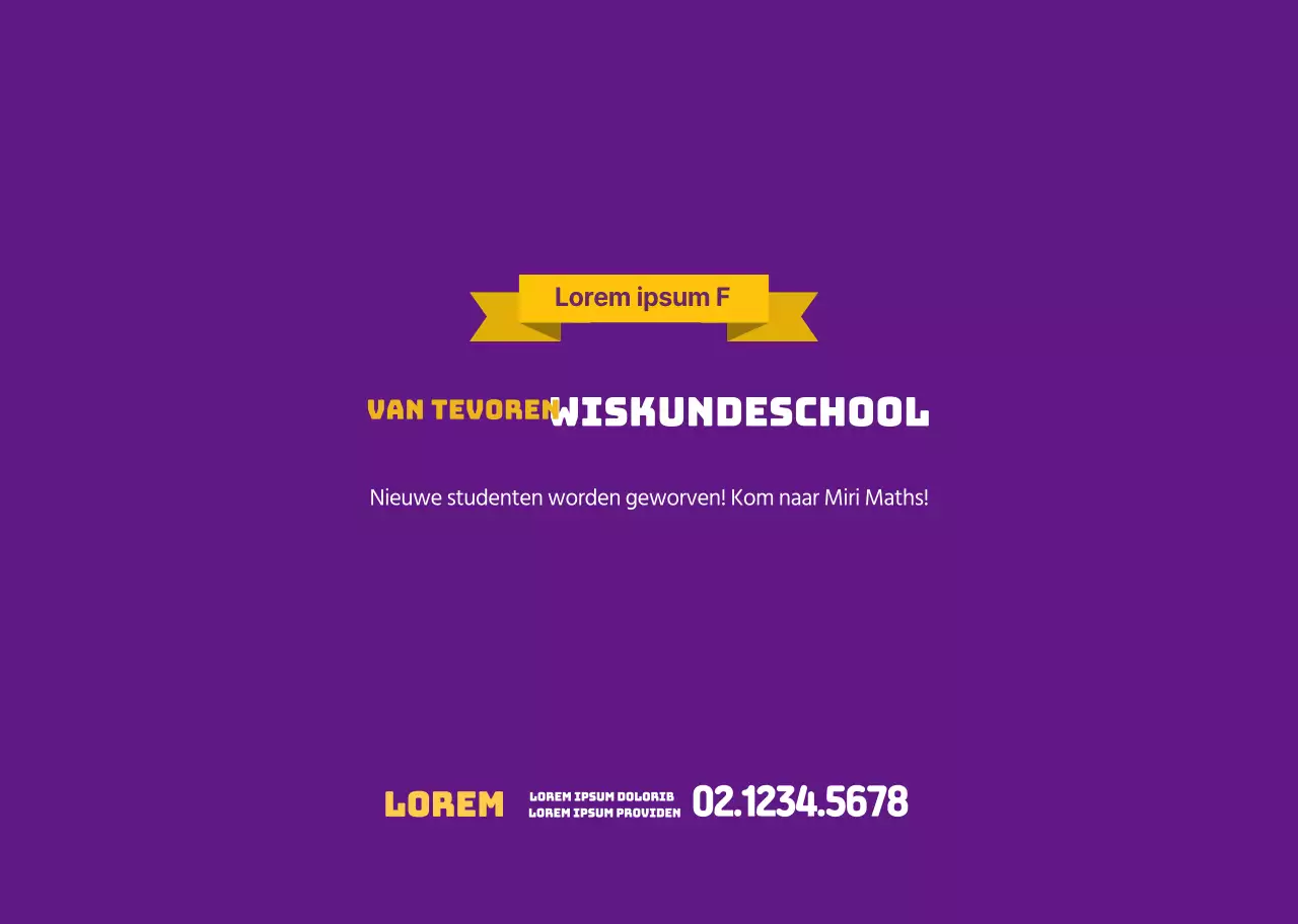 Schattig paars schoolgebonden boekje