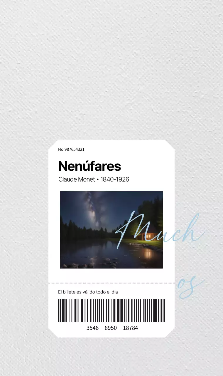 Tipografía elegante y fotografía magistral en el concepto de billete