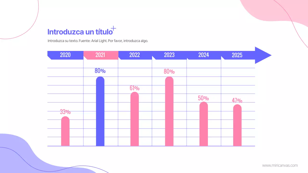 rosa azul línea de tiempo infografía gráficos crecimiento negocio