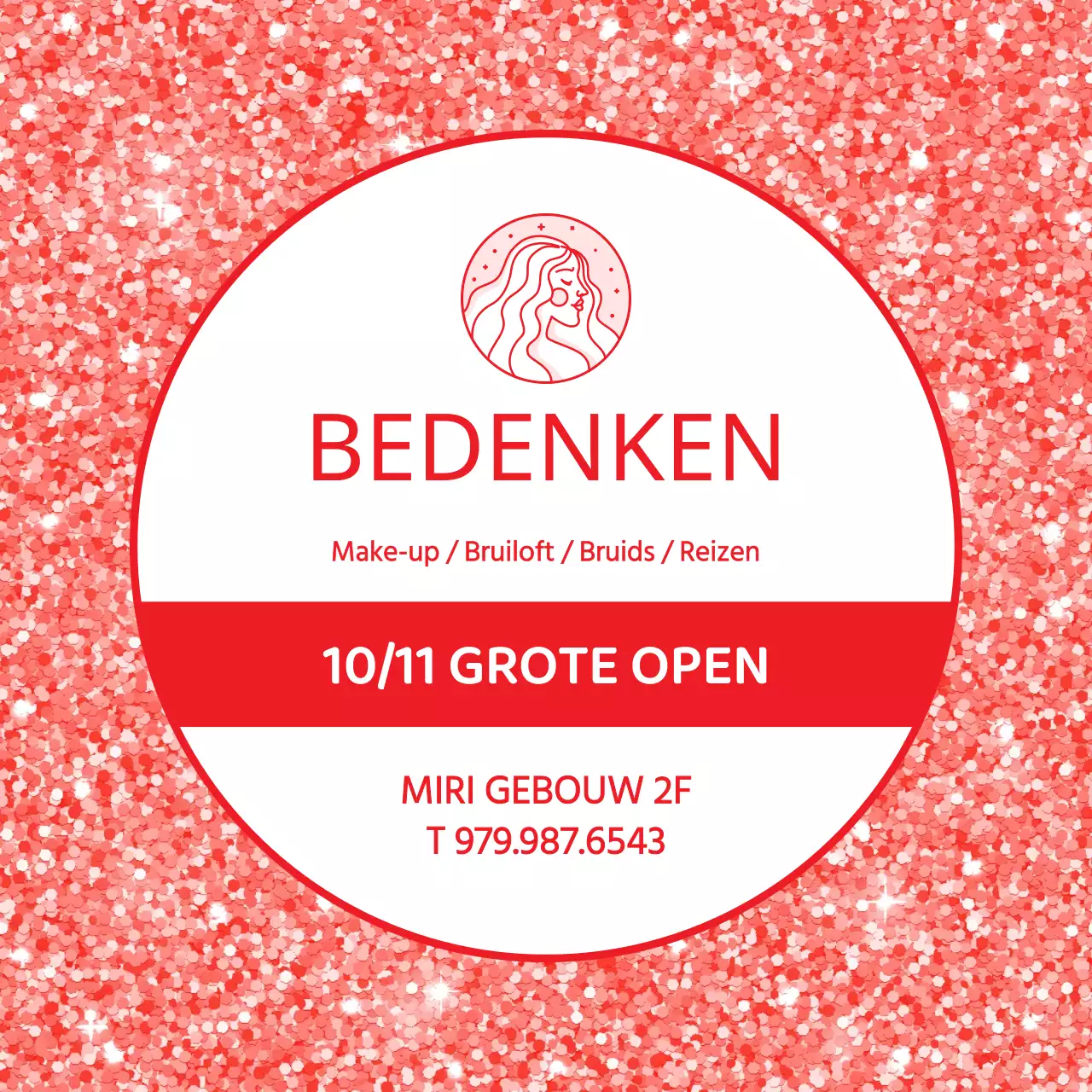 Oranje deeltjes achtergrond schoonheid make-up