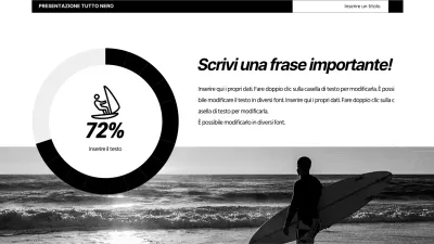 Una semplice infografica a ciambella in bianco e nero