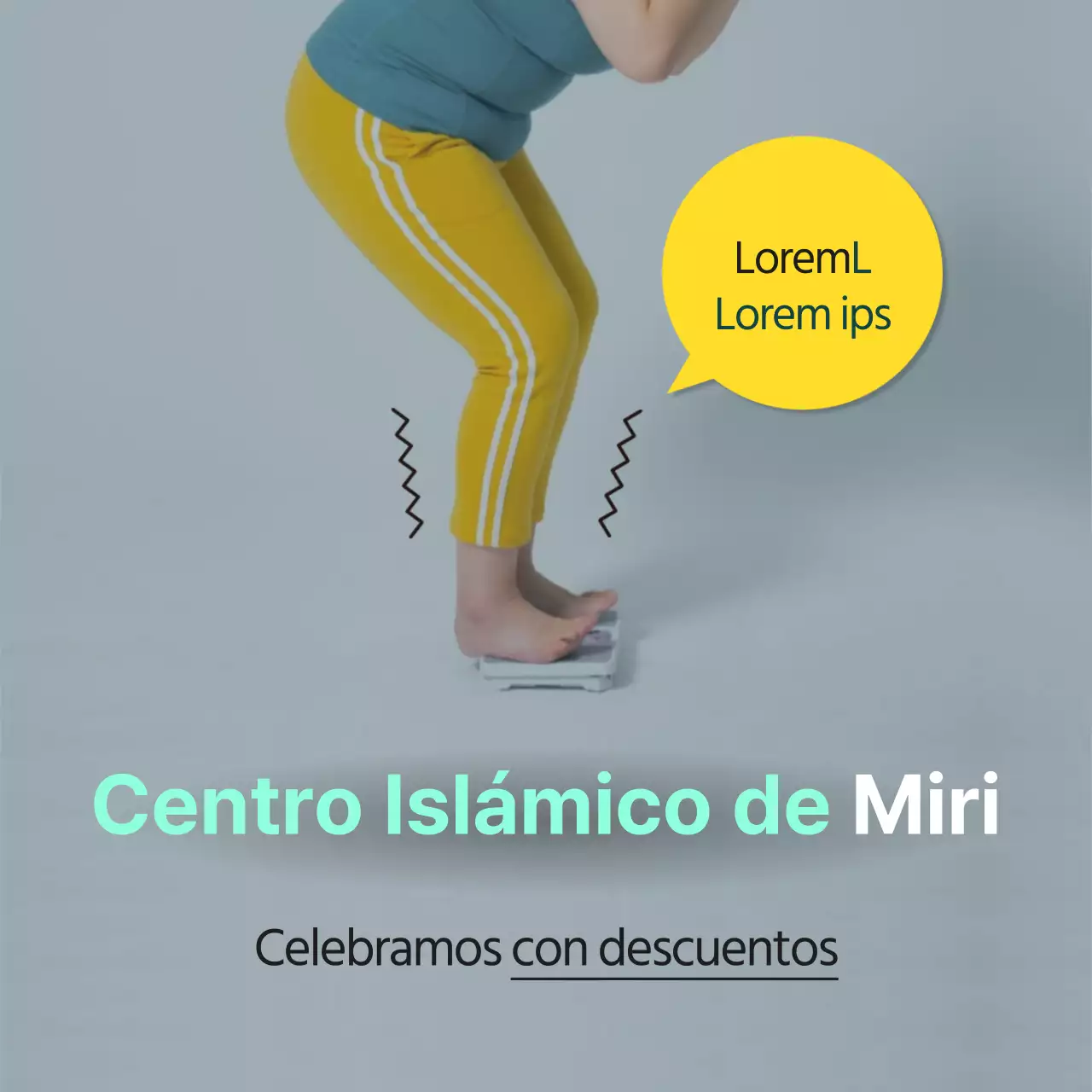 Utiliza fotos amarillas y verdes para promocionar tu dieta