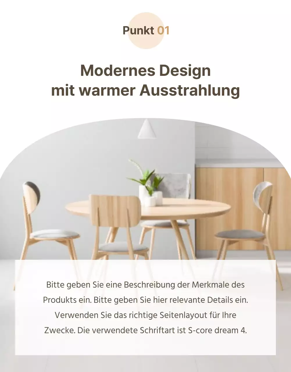 Emotionale Innenräume in Braun Detailseite