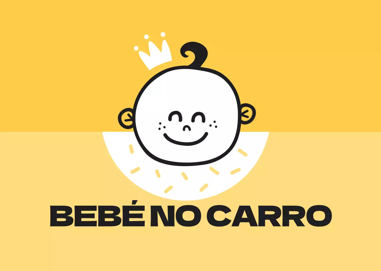 Ilustração a amarelo de uma criança a andar a cavalo