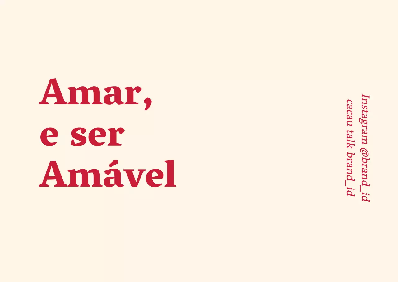 Etiqueta de marca sólida vermelha alperce
