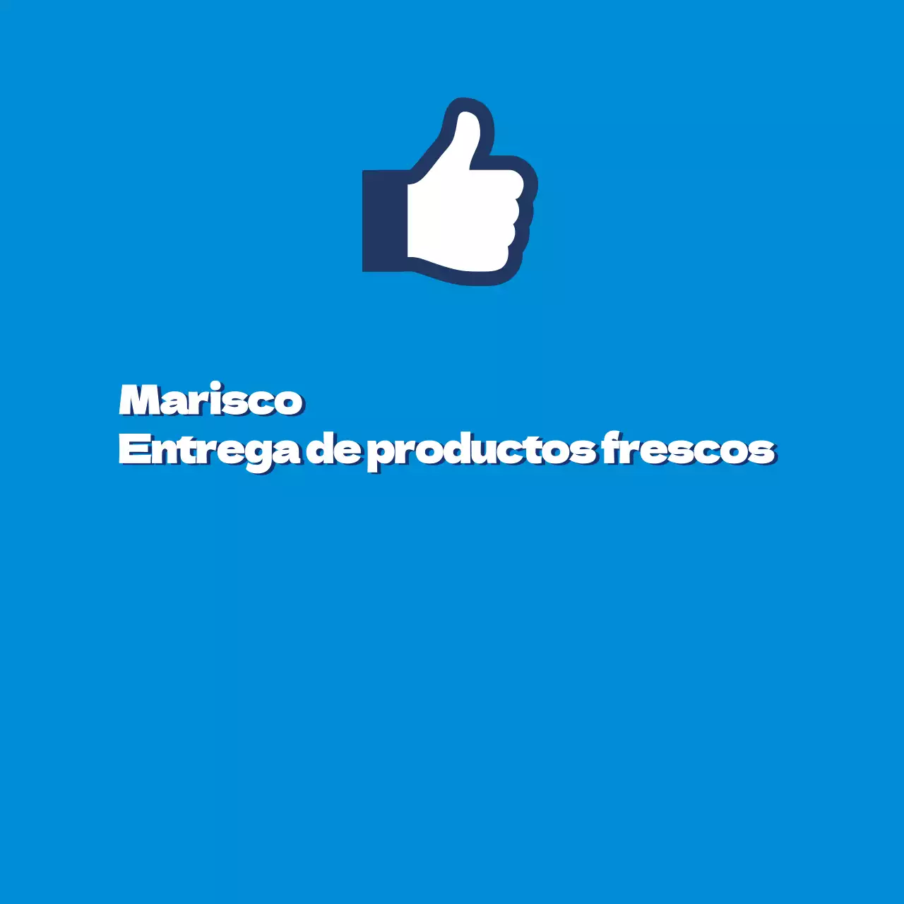 Entrega de marisco fresco