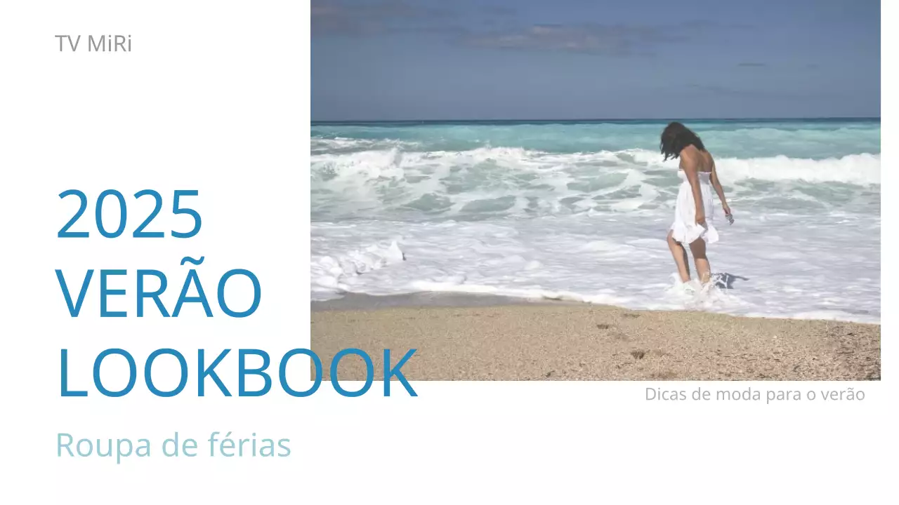 Um lookbook de férias de verão descontraído
