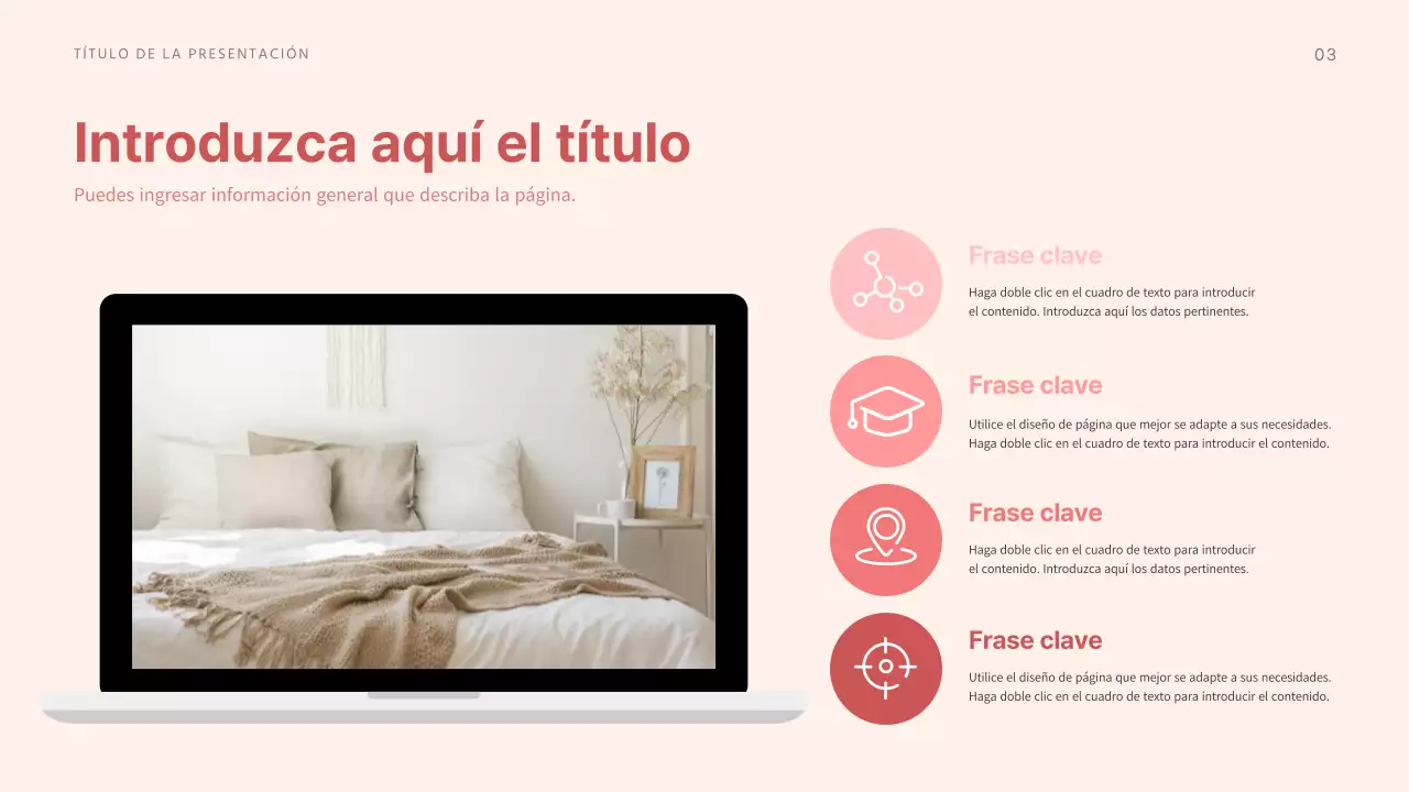 Presentación de distintos diseños en tranquilizadores tonos rojos