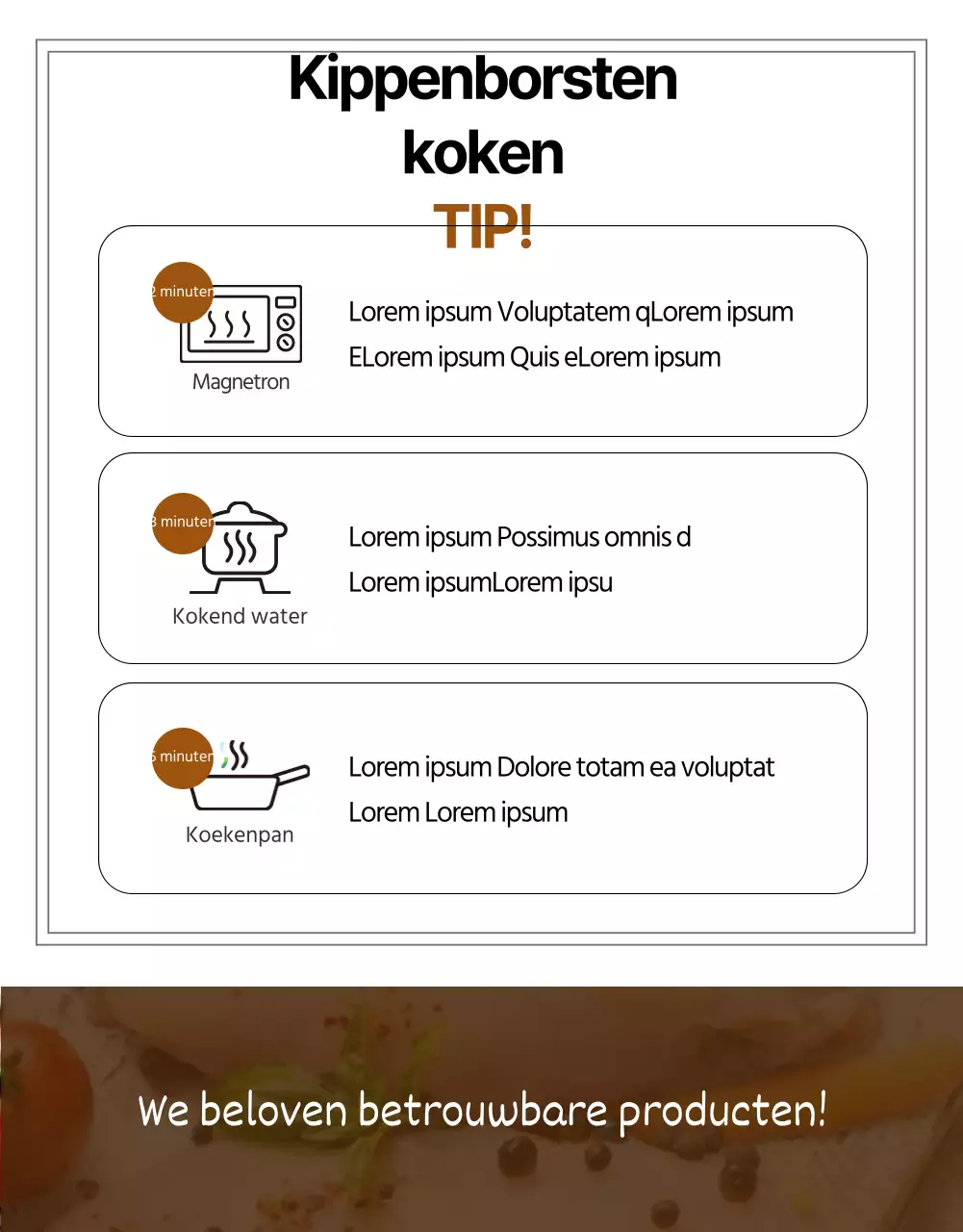 Brown's Dieet Kippenborsten detailpagina