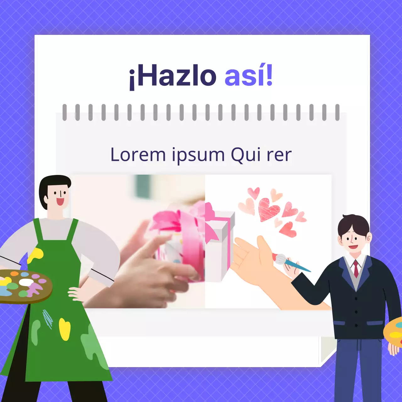 Ducasse Tarjeta del Día Mundial de la FeriaNoticias Diseño