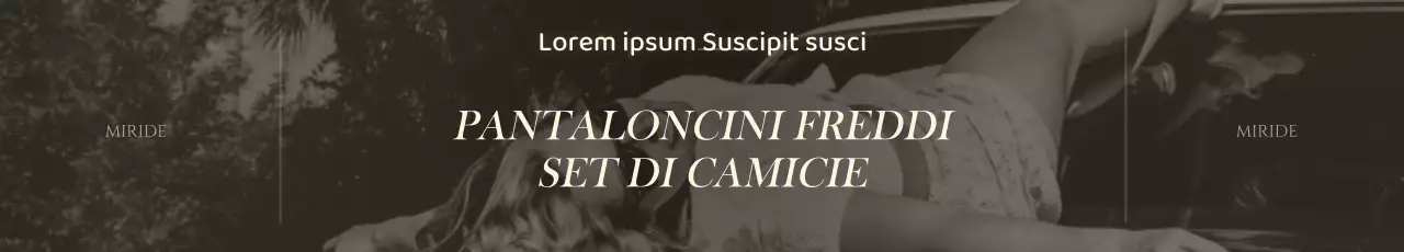 Un concetto semplice di vendita in marrone e giallo chiaro
