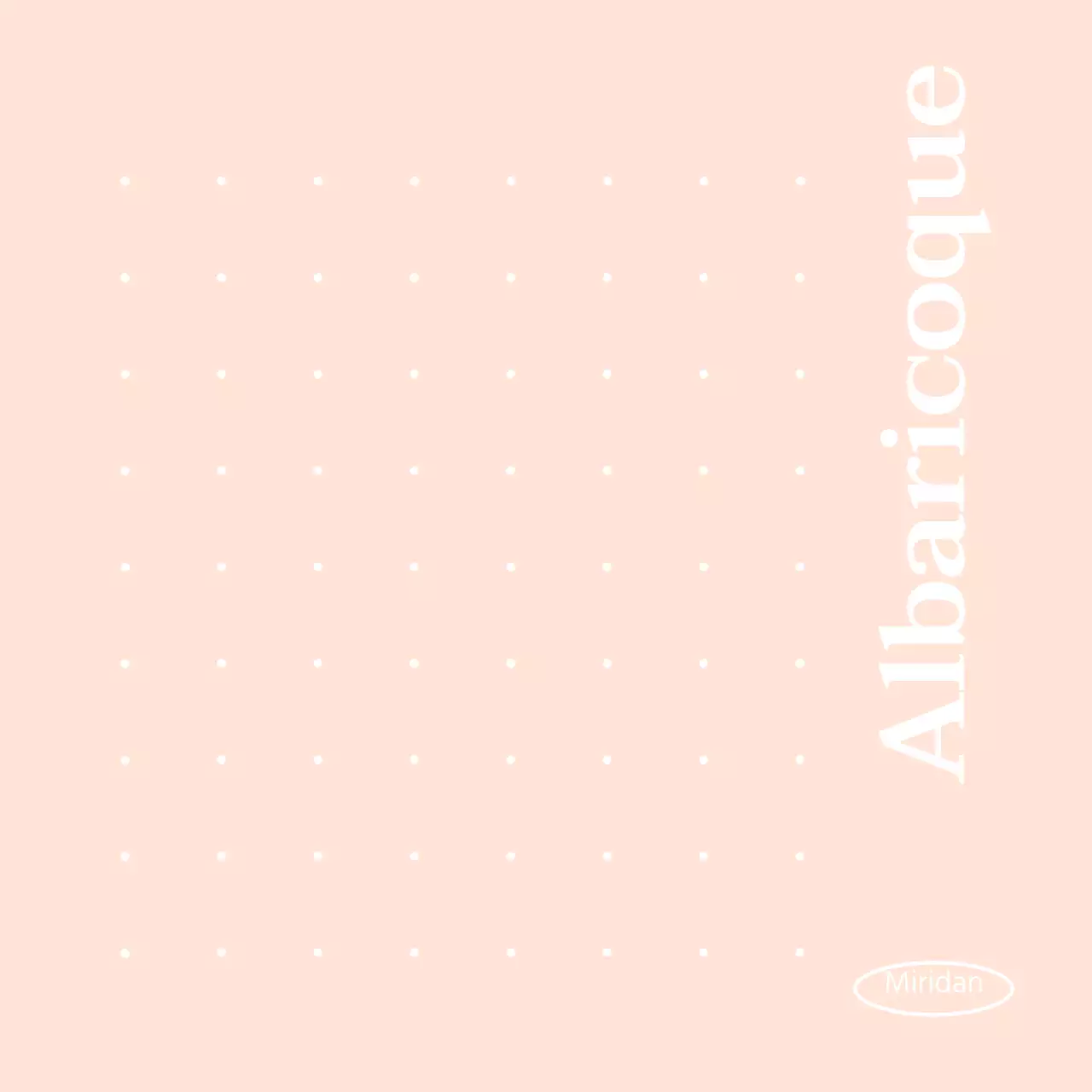 Bloc de notas punteado con escritura inglesa en rosa claro Mercancía Café